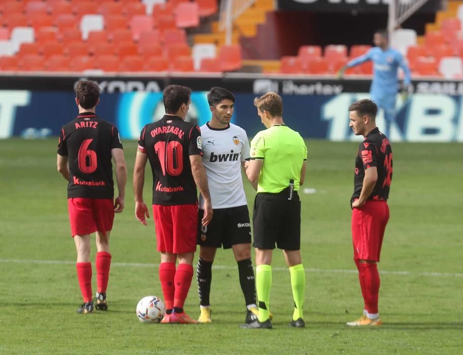 Valencia CF - Real Sociedad, en imágenes