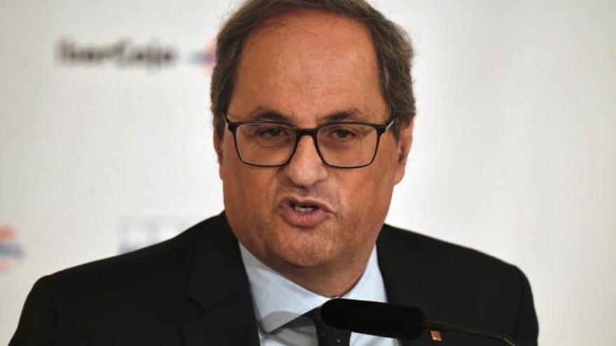 Torra amenaza con "culminar la independencia" si la sentencia del TS no es absolutoria