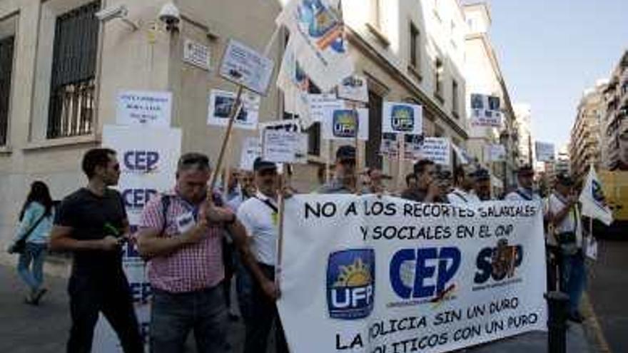 Concentración. Protesta sindical