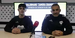 Marco Torres, jugador del Balonmano Zamora Enamora: "El grupo cuenta con una mejor actitud"