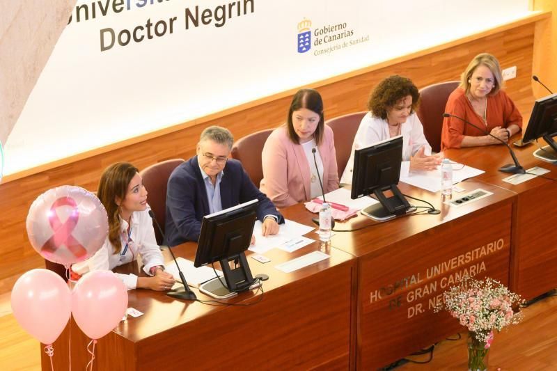 Jornada de cáncer de mama en el Hospital Negrín