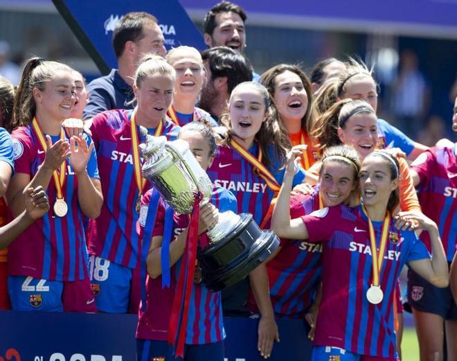 Las mejores imágenes del triunfo del Barça en la Copa de la Reina