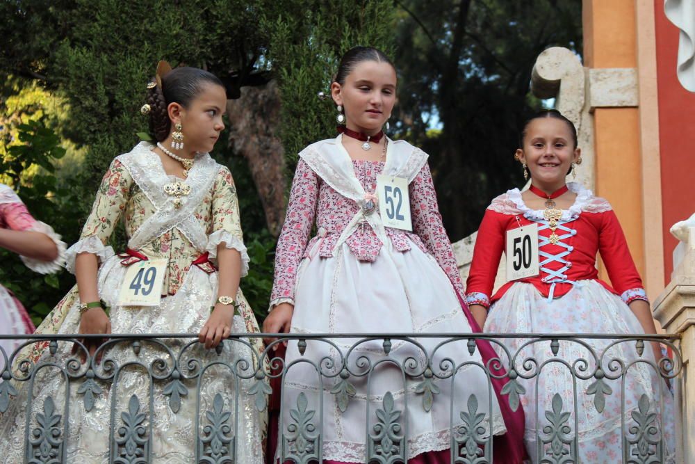 Los Jardines de Monforte acogieron la prueba de las infantiles con moño único