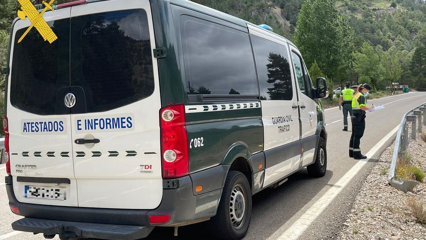 Investigado un conductor por duplicar la tasa de alcoholemia en La Iglesuela del Cid (Teruel)