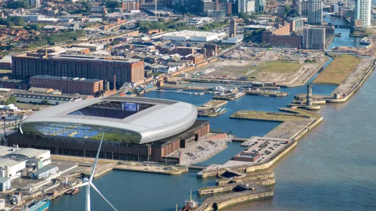 Así será el nuevo estadio del Everton.