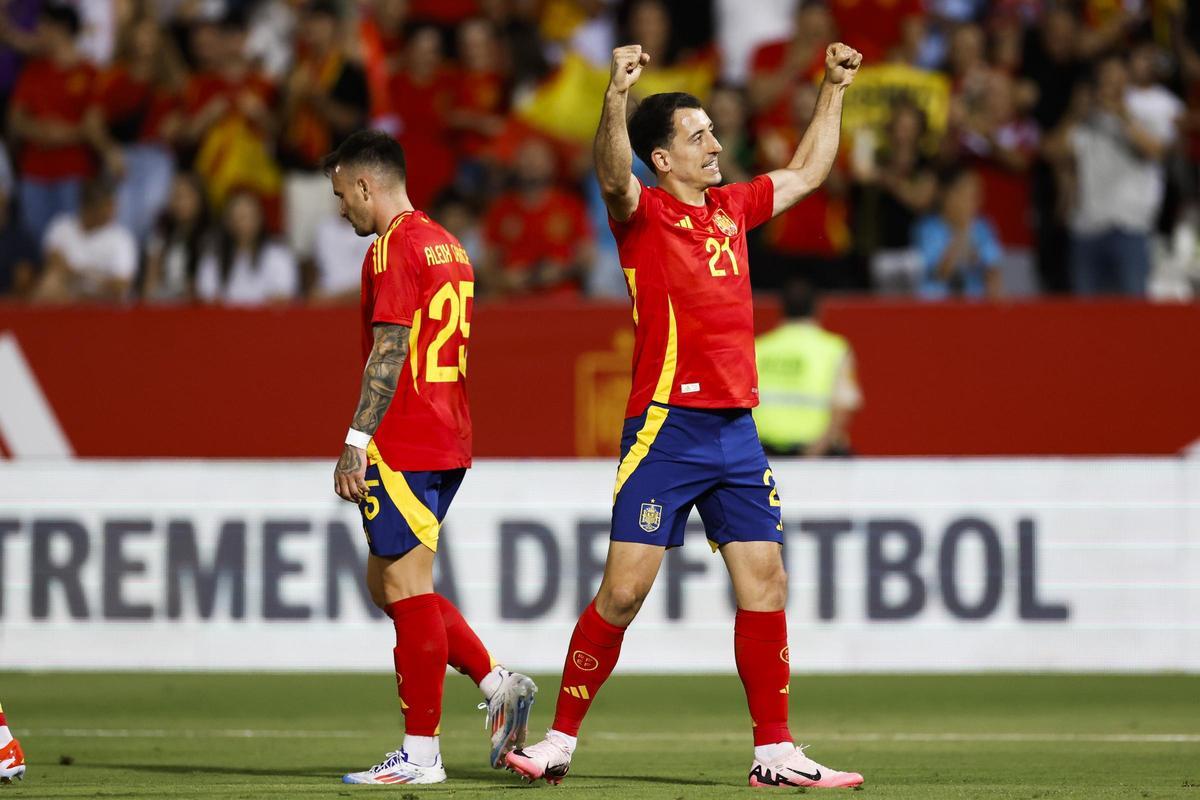 España - Andorra, el amistoso preparatorio para la Eurocopa de Alemania 2024, en imágenes.