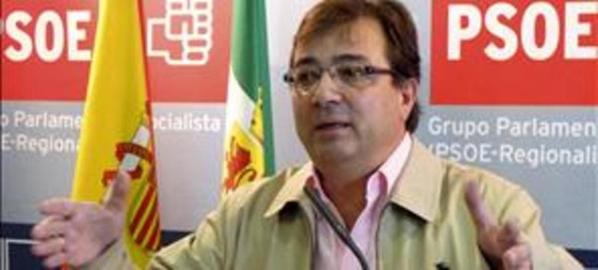 El expresidente de Extremadura Guillermo Fernández Vara, en Mérida. EFE