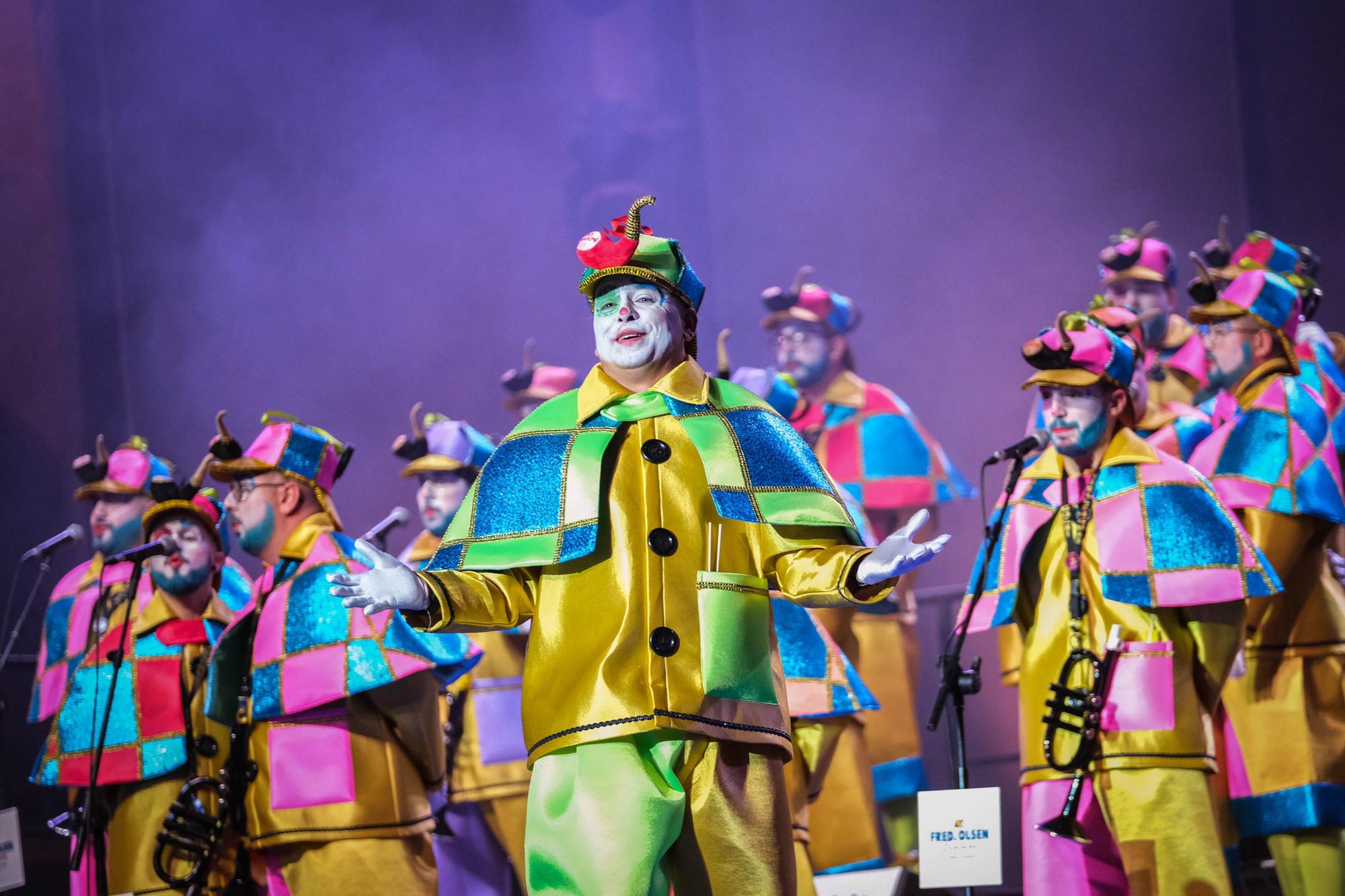 Primera fase de murgas adultas del Carnaval de Santa Cruz de Tenerife 2023