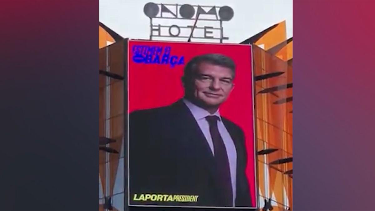 Laporta también hace campaña en Magreb