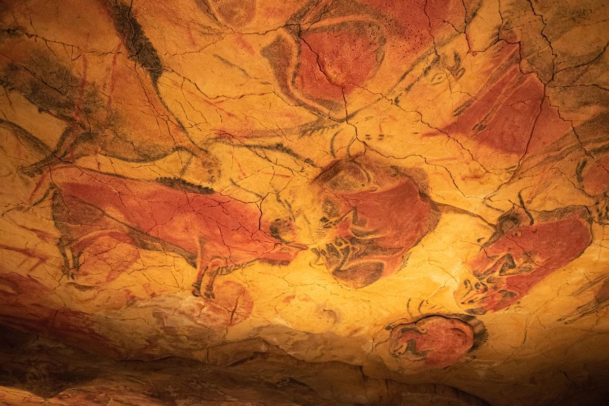Las Cuevas de Altamira, la mayor representación de la pintura rupestre en España