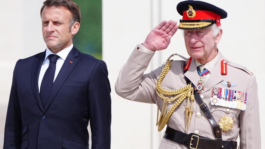 Macron da las gracias a los aliados en el aniversario del desembarco de Normandía: &quot;Ningún francés lo olvidará&quot;