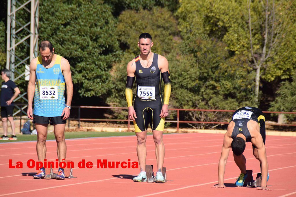 Regional absoluto y sub-23 de atletismo en Lorca (I)