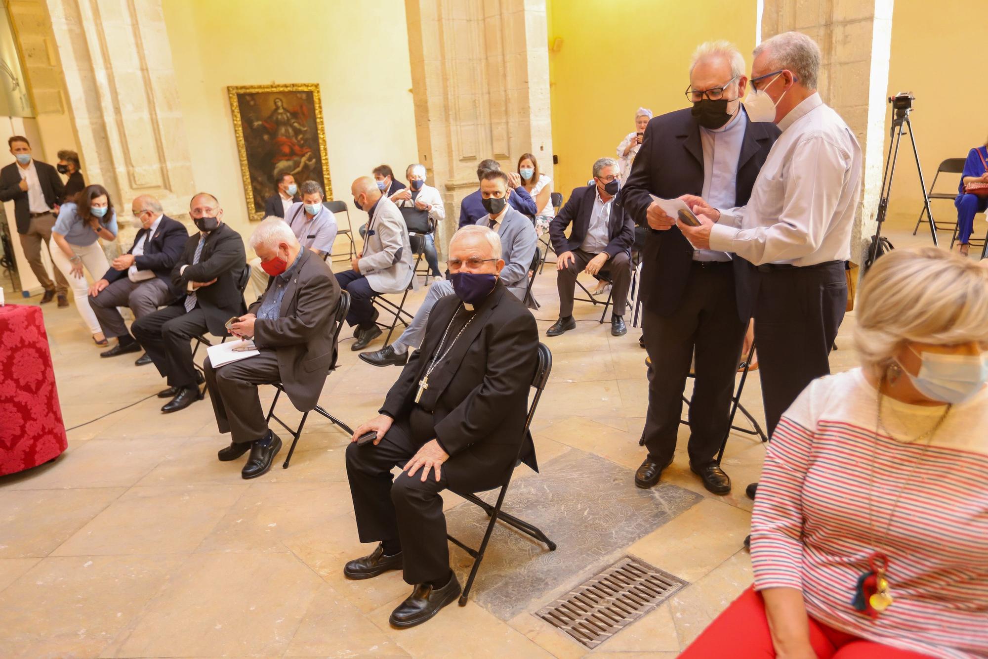 Restauración de dos óleos del Museo de Arte Sacro de Orihuela