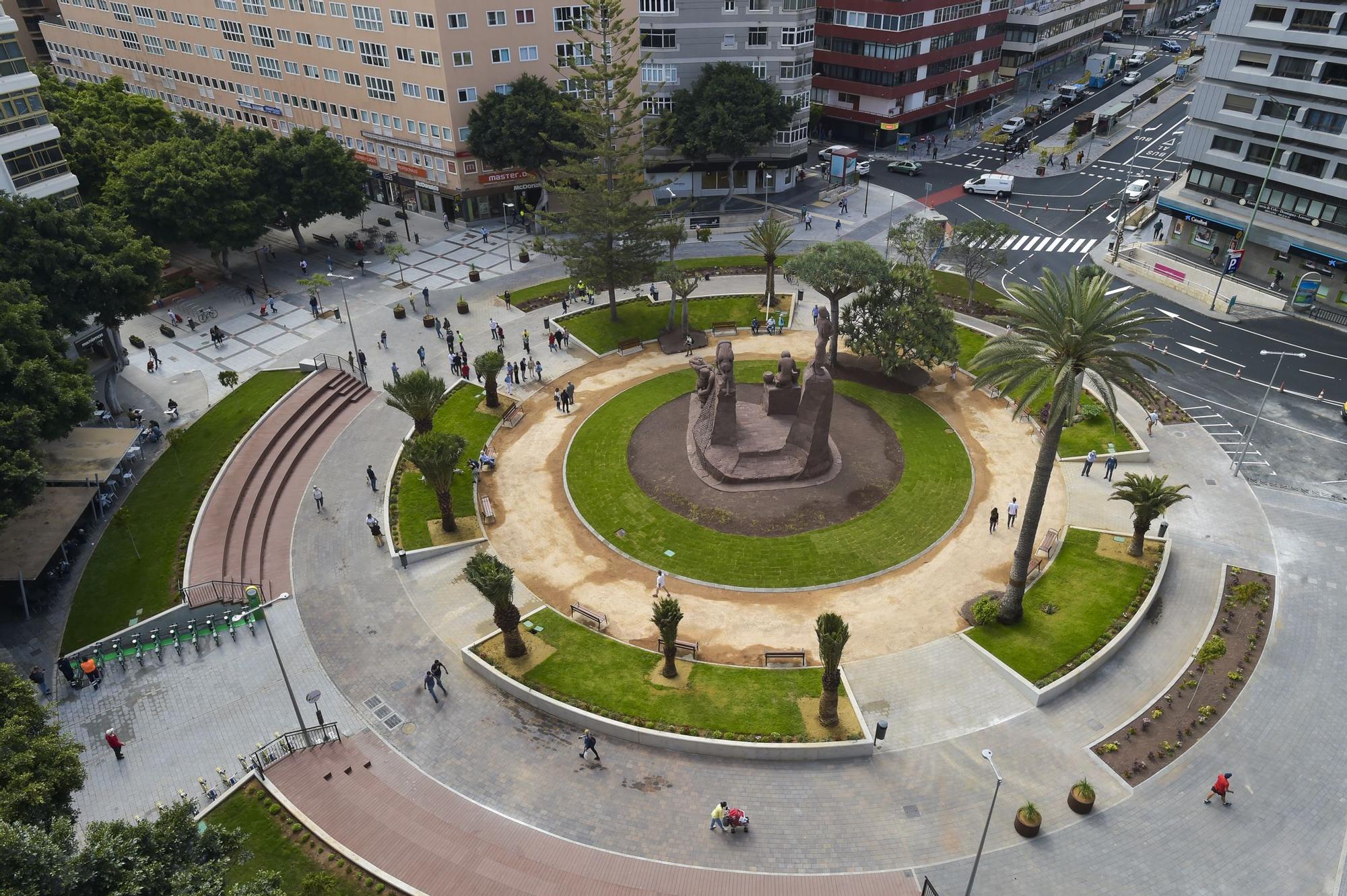 Recorrido por las obras de Plaza de España