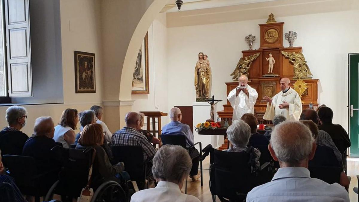 Eucaristía durante el encuentro de AFA en Toro.  | AFA