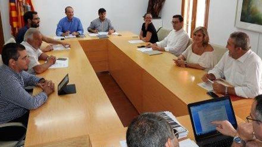 La última reunión del CFD se celebró en la sala de actos del Consell de Formentera.