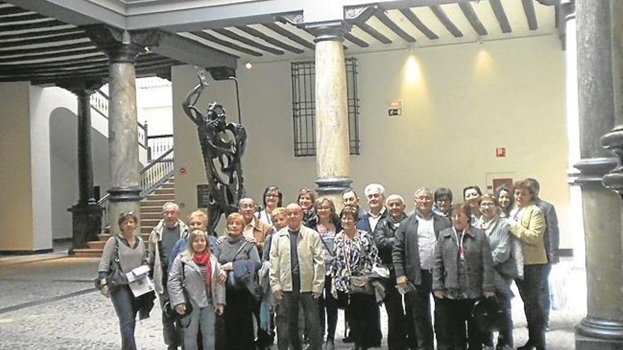 El Güeira visita el Museo Pablo Gargallo y Casa Montal