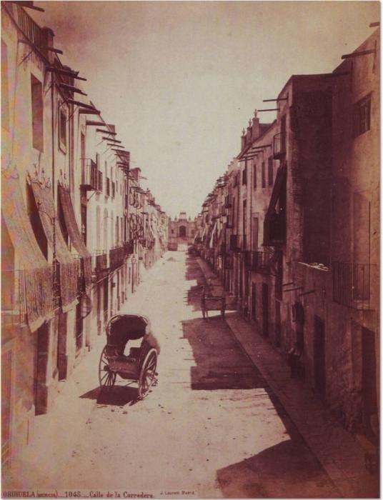 La Corredera, Orihuela. 1870