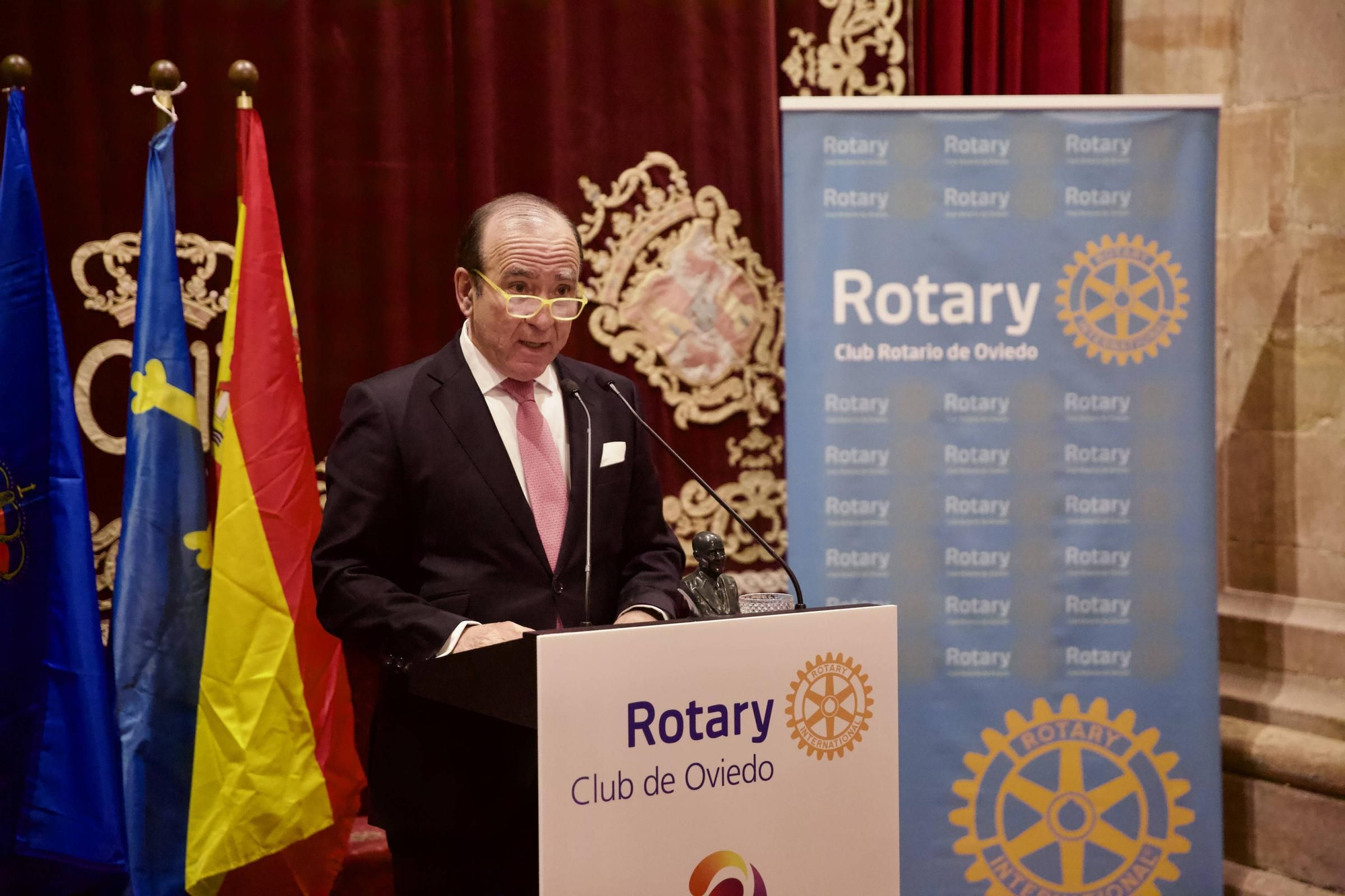 En imágenes: Entrega del premio "Paul Harris" del Rotary Club al empresario Álvaro Platero