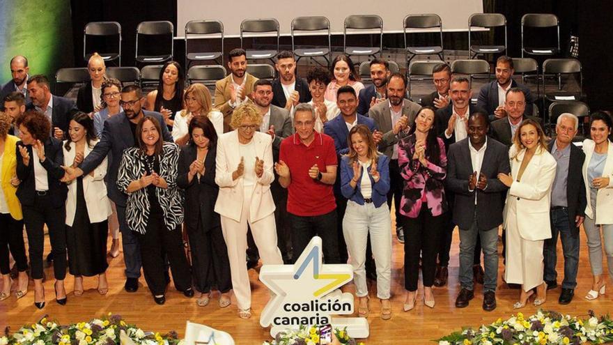 Clari Pérez, en la presentación de su equipo en Arona.