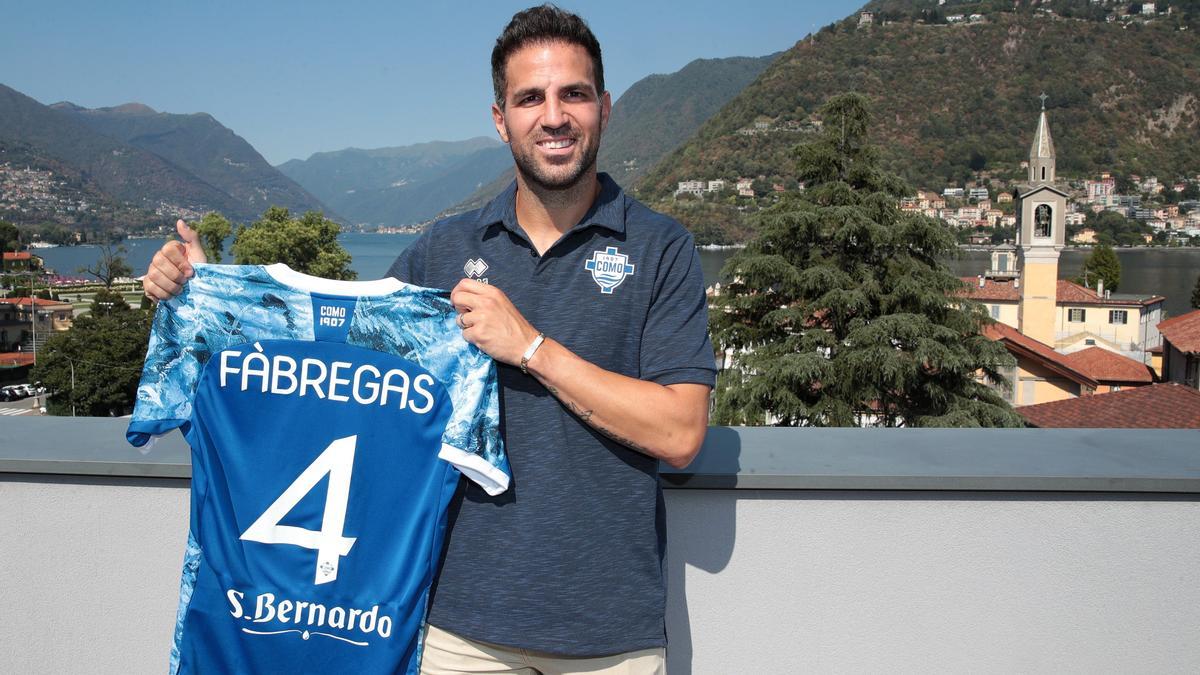 Cesc Fábregas, nuevo jugador del Como