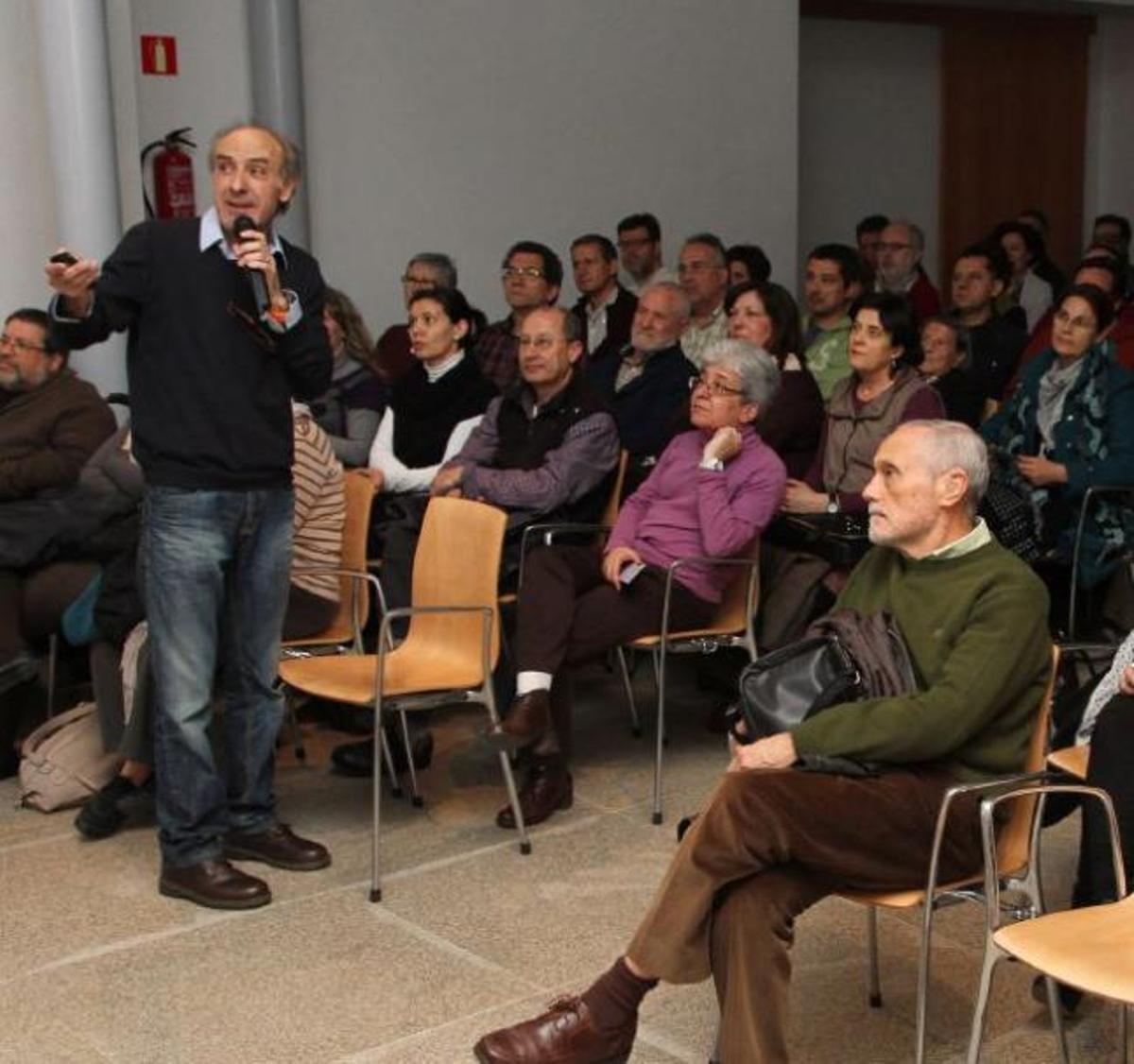 Un momento de la presentación.