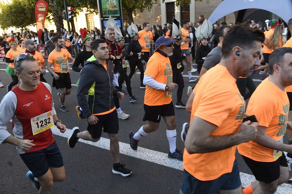 La San Silvestre 2025 en Murcia, en fotografías