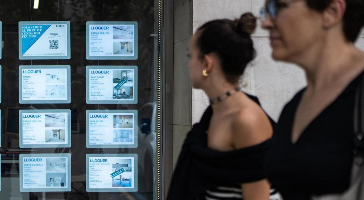 El lloguer baixa tot i que els contractes de temporada continuen a l’alça El lloguer baixa tot i que els contractes de temporada continuen a l’alça