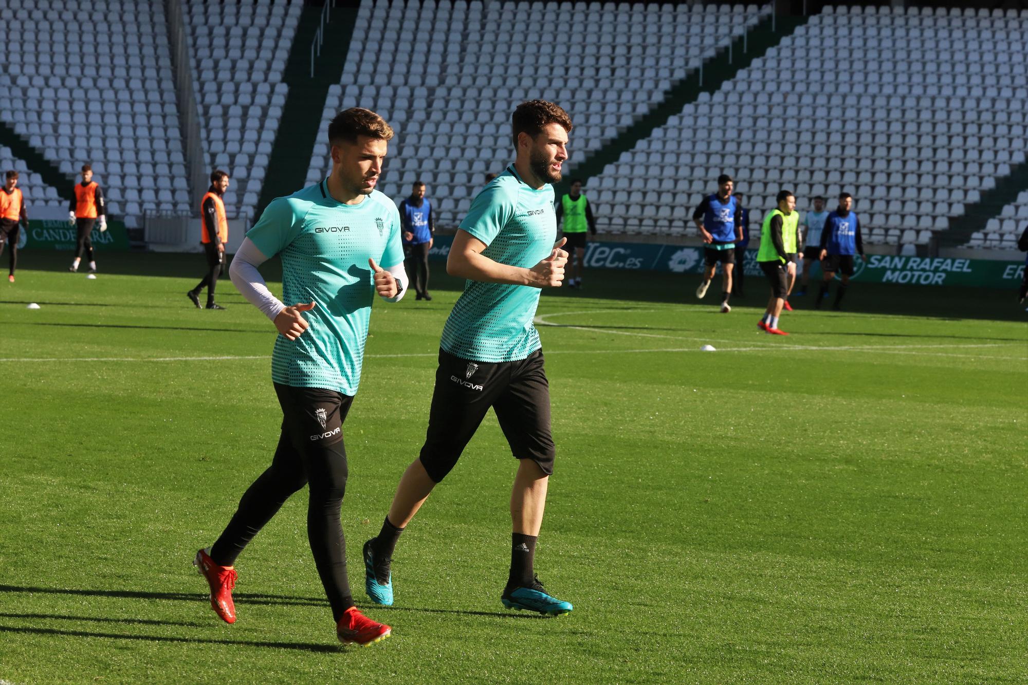 Las imágenes del Córdoba CF en su regreso al trabajo