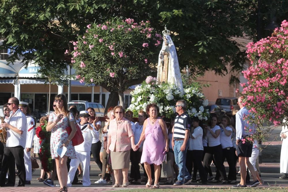 Procesión marítima de la Virgen del Carmen en Cartagena