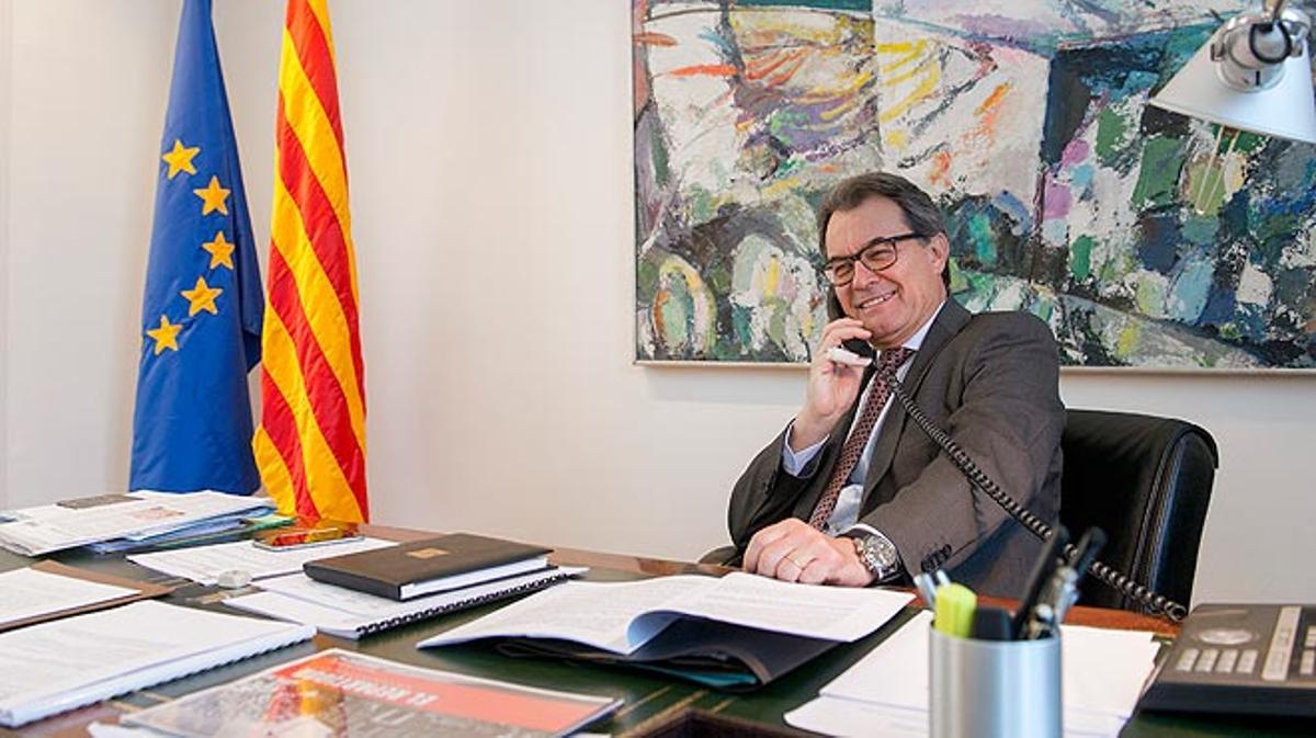 Entrevista amb Artur Mas, expresident de la Generalitat.