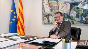 Entrevista amb Artur Mas, expresident de la Generalitat.