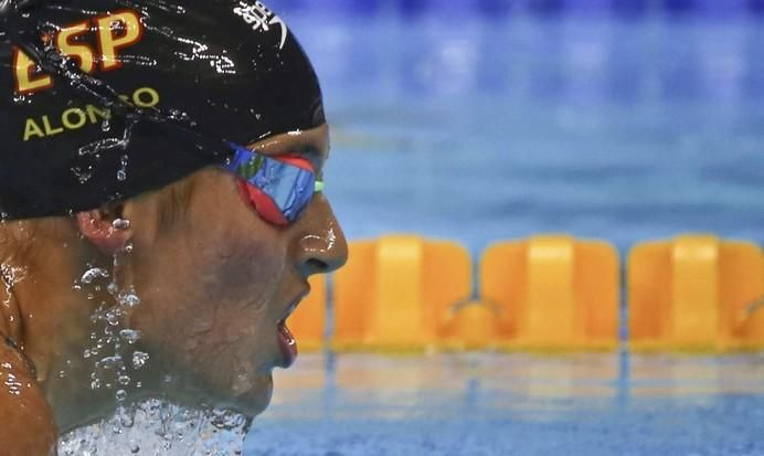 La nadadora Michelle Alonso, Medalla de Oro de Canarias 2017