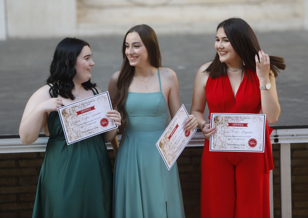 Graduación del IES Cloe del Moro en el Teatro Romano de Sagunt.