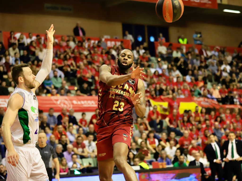 UCAM Murcia - Unicaja, en imágenes