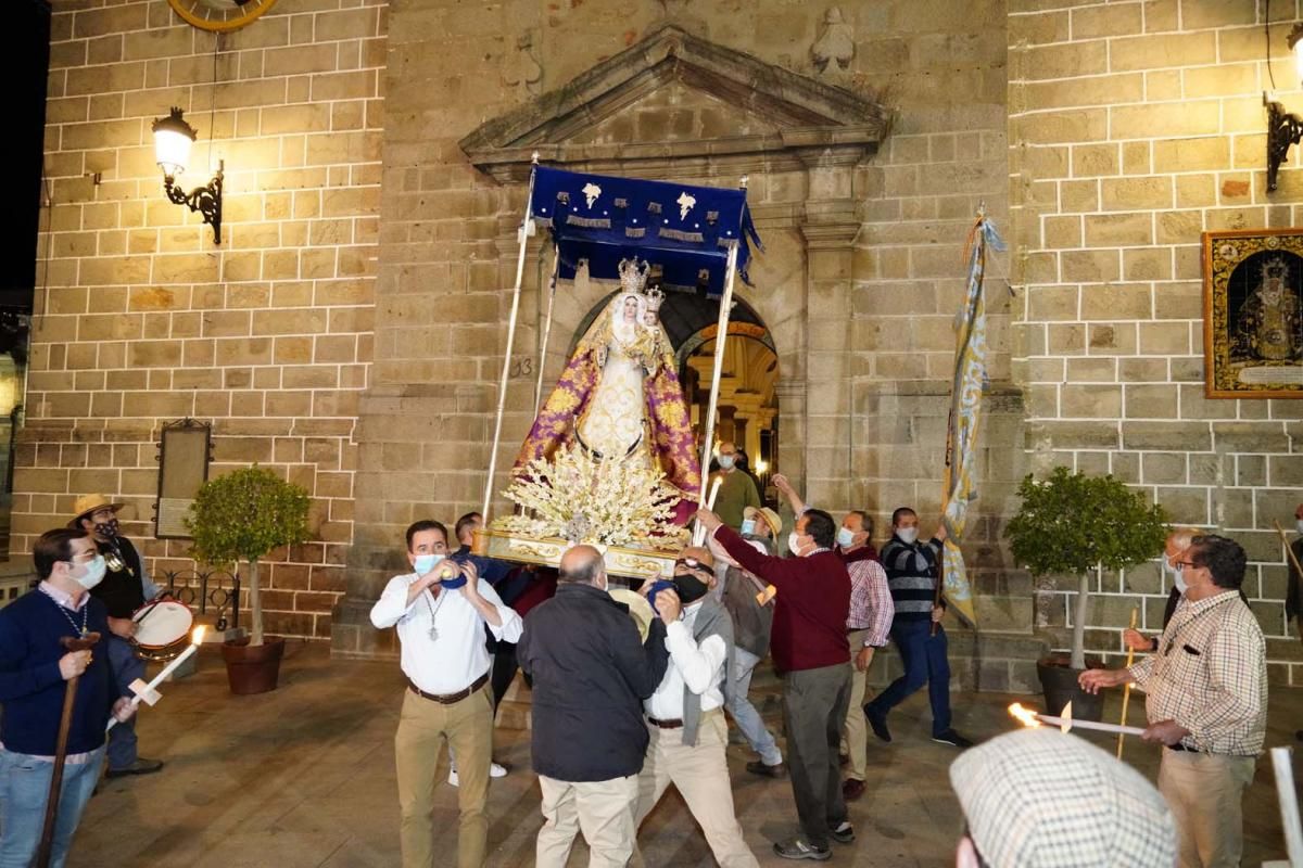 La Virgen de Luna regresa a su santuario desde Villanueva de Córdoba