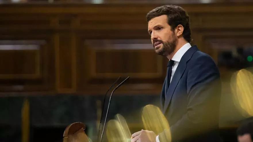 Casado: "La Guerra Civil va enfrontar qui volia democràcia sense llei i qui volia llei sense democràcia"