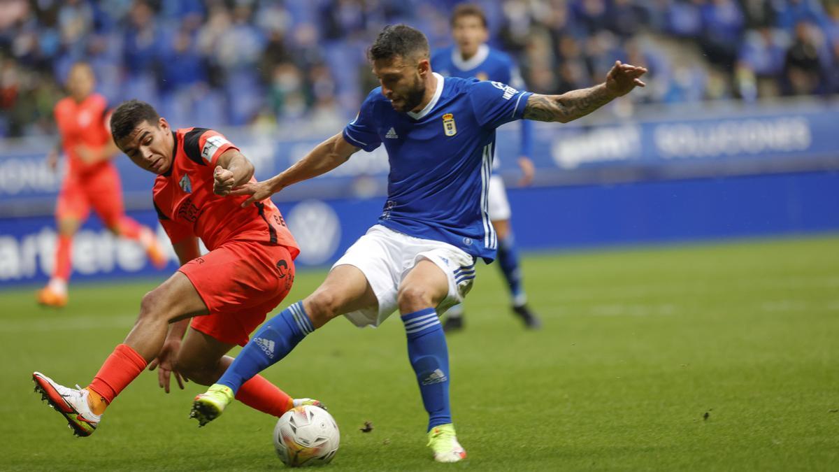 El partido del Oviedo, en imágenes