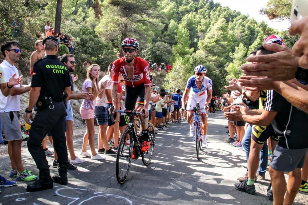 Xorret del Catí vibra con la llegada de La Vuelta