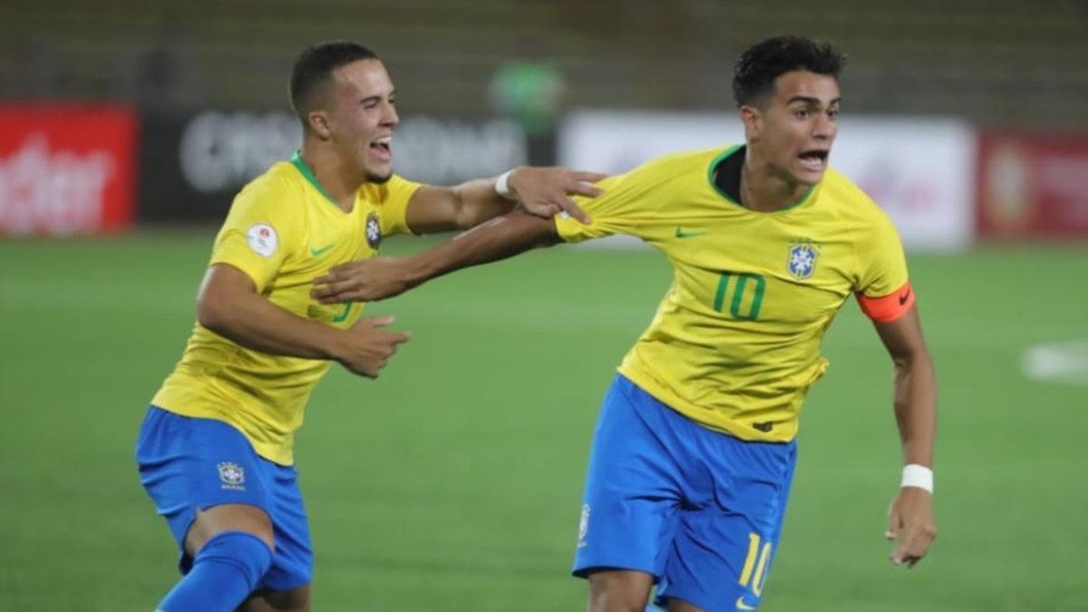 Brasil derrotó a Paraguay en la primera fecha del Sudamericano Sub 17