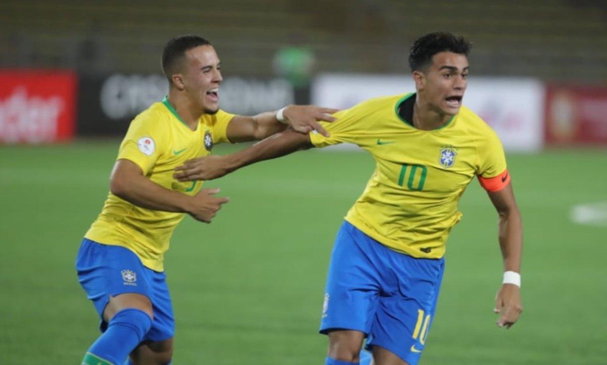 Brasil derrotó a Paraguay en la primera fecha del Sudamericano Sub 17