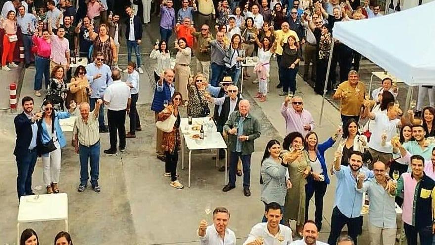 Asistentes a la última jornada de la cata de vinos de Moriles.