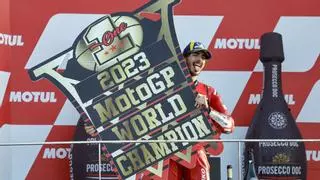 Directo | Una caída de Jorge Martín entrega el Mundial de MotoGP a Bagnaia