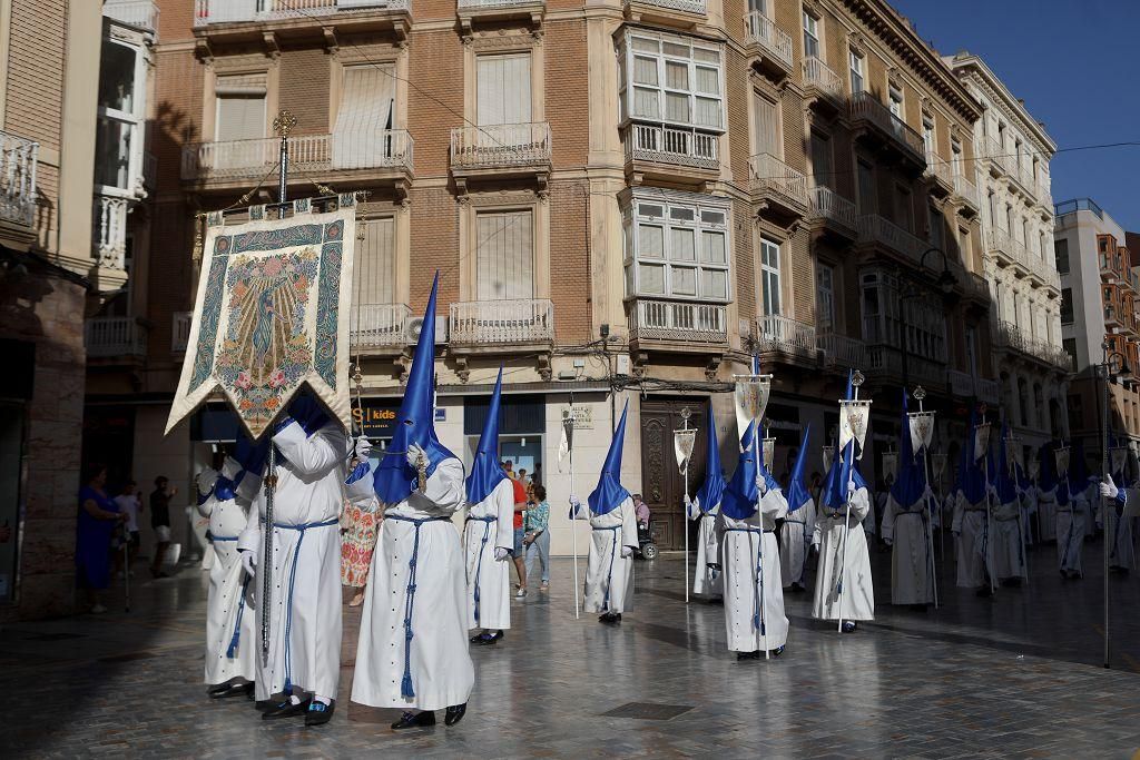 Procesión Extraordinaria del Resucitado en Cartagena por su 80 aniversario