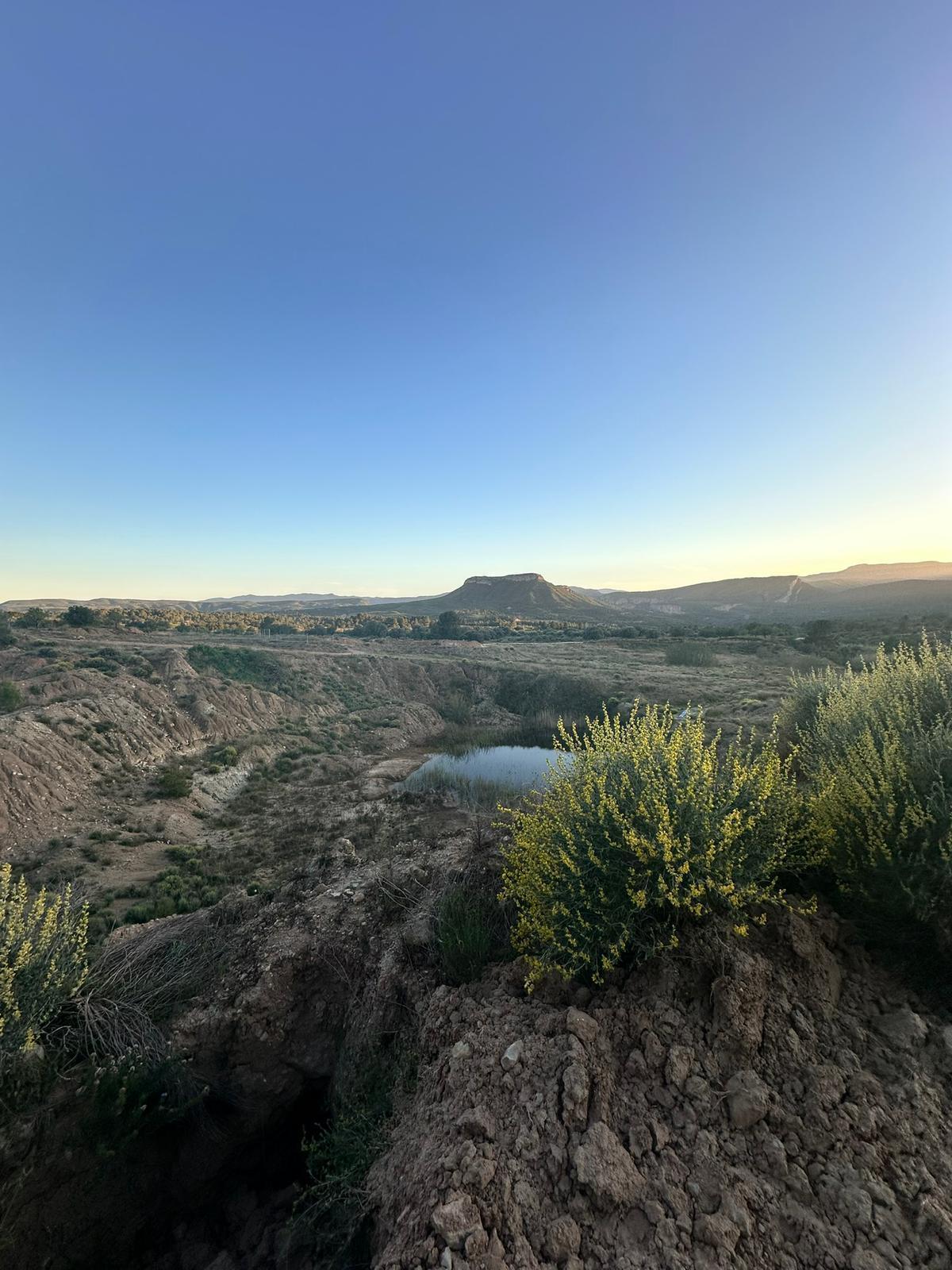 Zona donde se ubicaría el vertedero de amianto en Losa del Obispo.