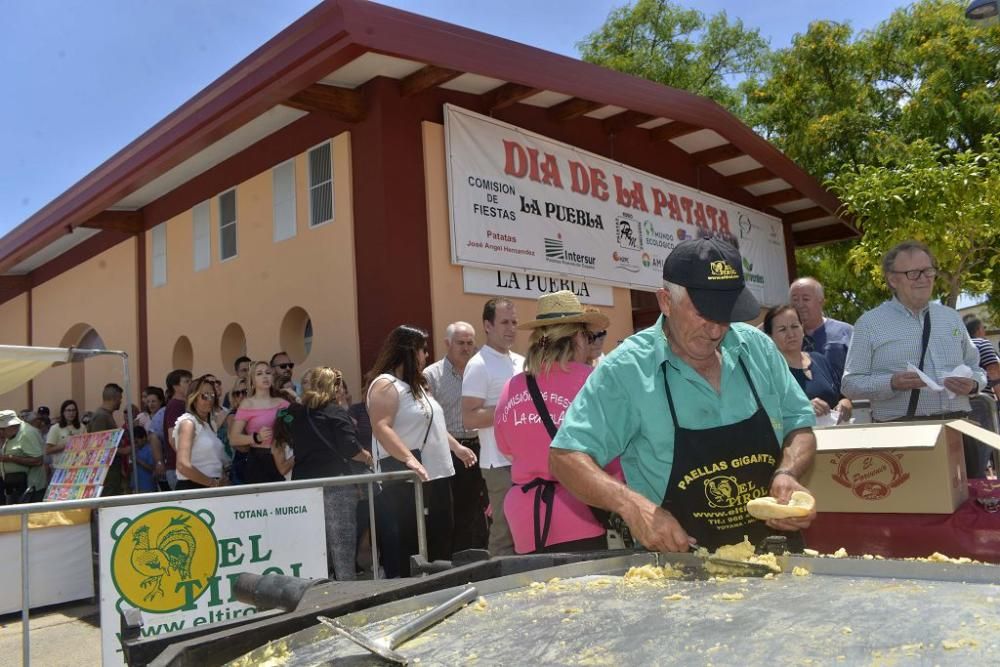 La Puebla (Cartagena) dedicó un especial homenaje a la patata
