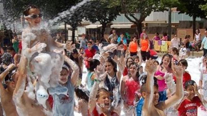 Els més joves van poder gaudir de la festa.