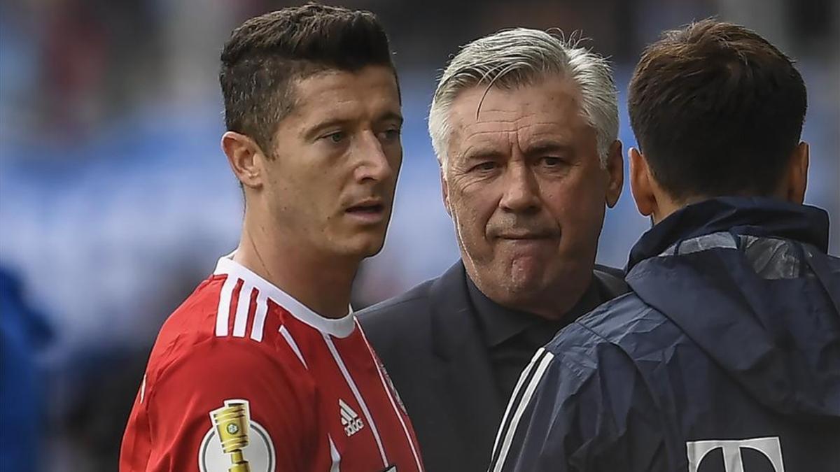 Lewandowski guarda mal recuerdo de Ancelotti