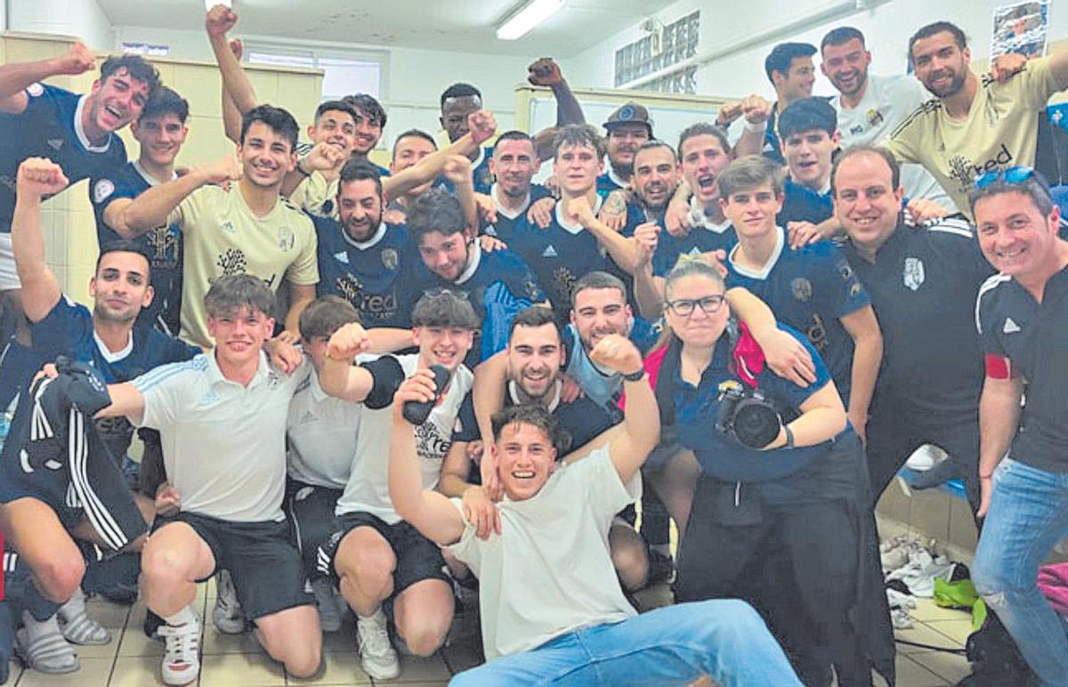 El equipo del Caspe que venció el domingo a la SD Huesca B en 3ª RFEF