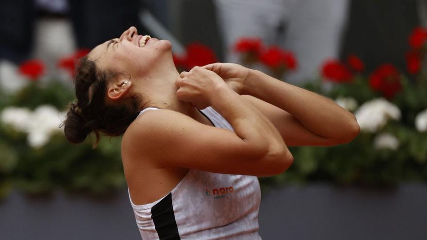 Sara Sorribes ja està en quarts de Madrid i Bautista debuta amb victòria